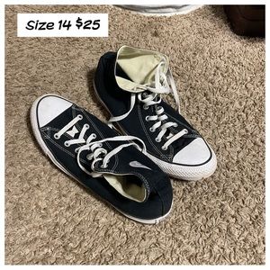 Converse men’s size 14. Black high top